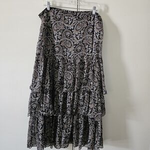 Veronica Beard Silk Paisley Floaty Skirt. Size 16. NWOT.